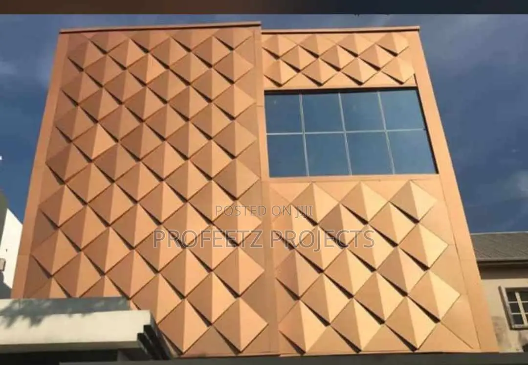 Wall Cladding,Alucoboard Cladding,Perforated Alucoboard,3D