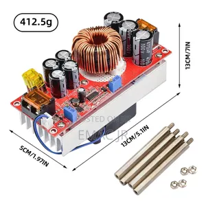 Photo - 1800W DC Converter Boost Car Step Up Power Supply Module 40A
