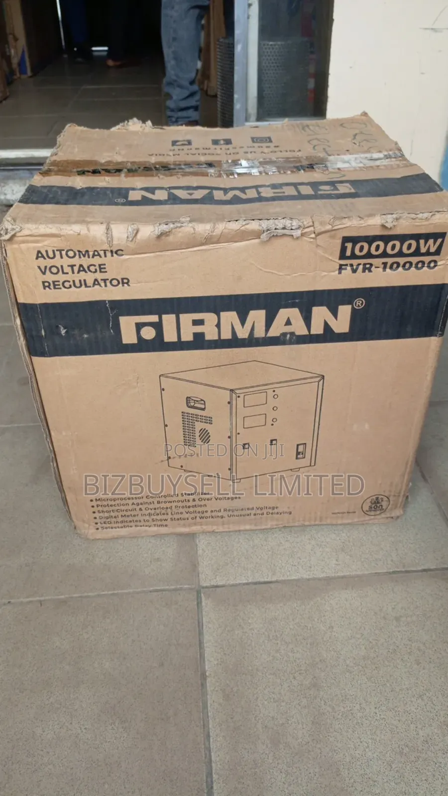 10kva Industrial Fireman Stabilizer, Single Phase.