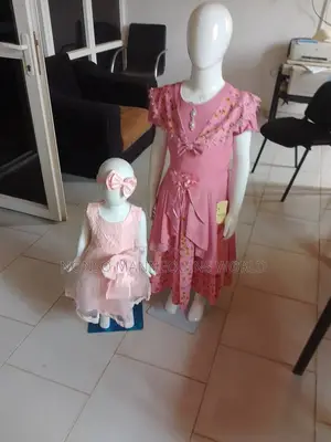 Glossy White Kids Unisex Mannequin of Different Ages