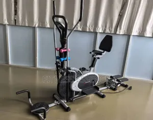 Four Handle Orbitrack Bike With Back Rest and Twister