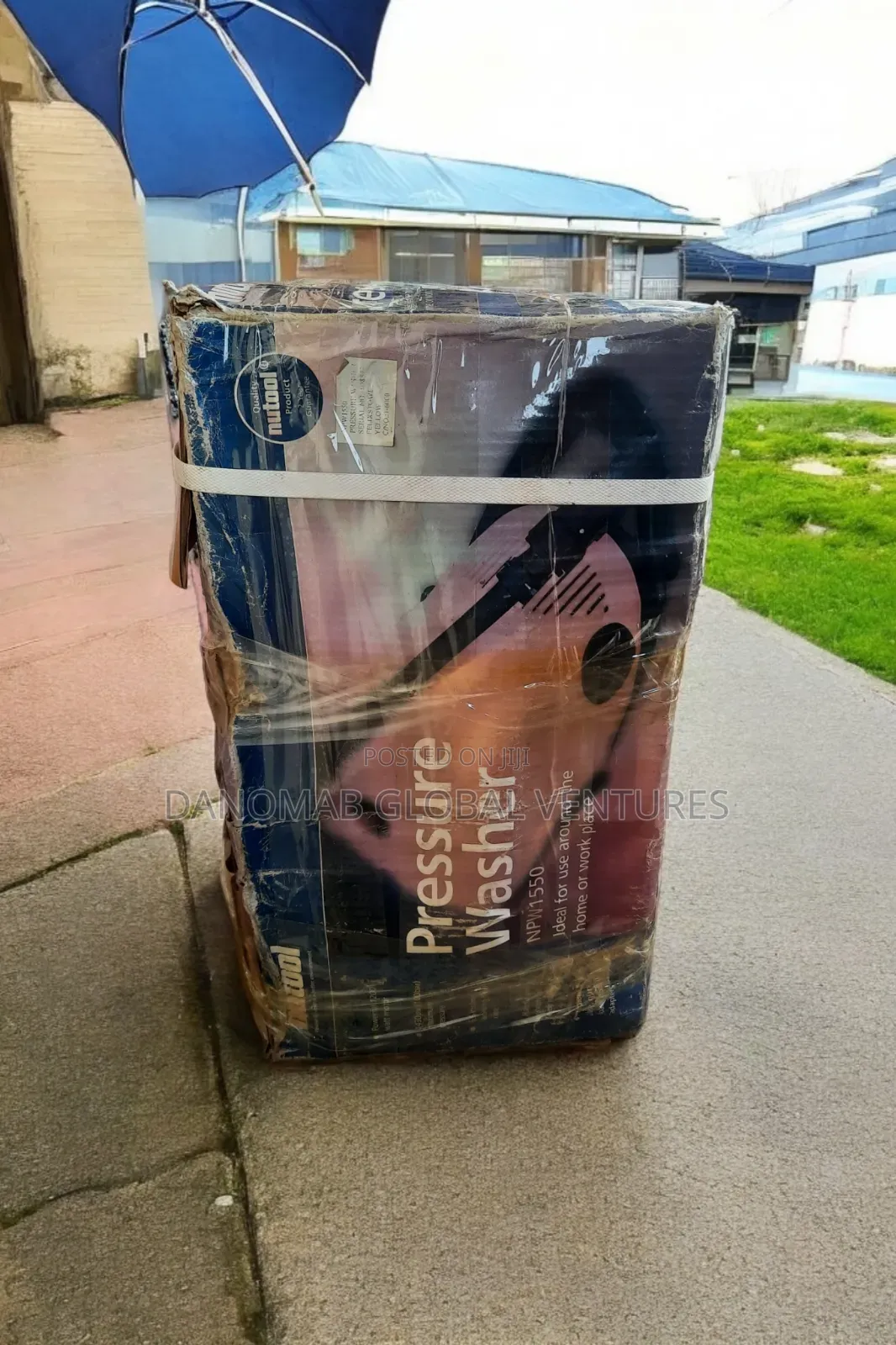 Nutool Npw1550 High Pressure Washer With Soap Container