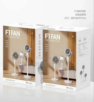 F1 Rechargeable Strong Wind Air Circulation Standing Fan With Remote