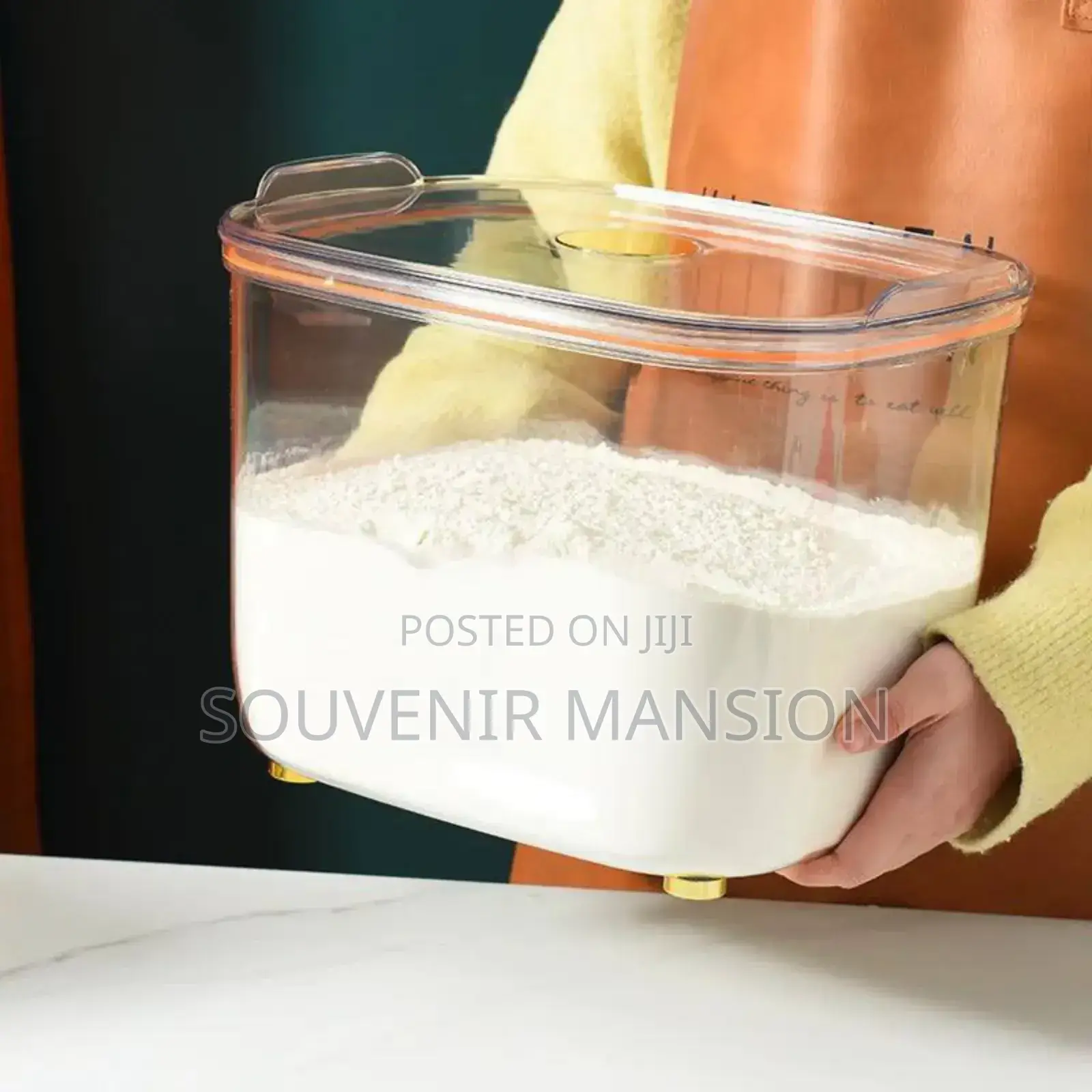 Acrylic Rice Bin