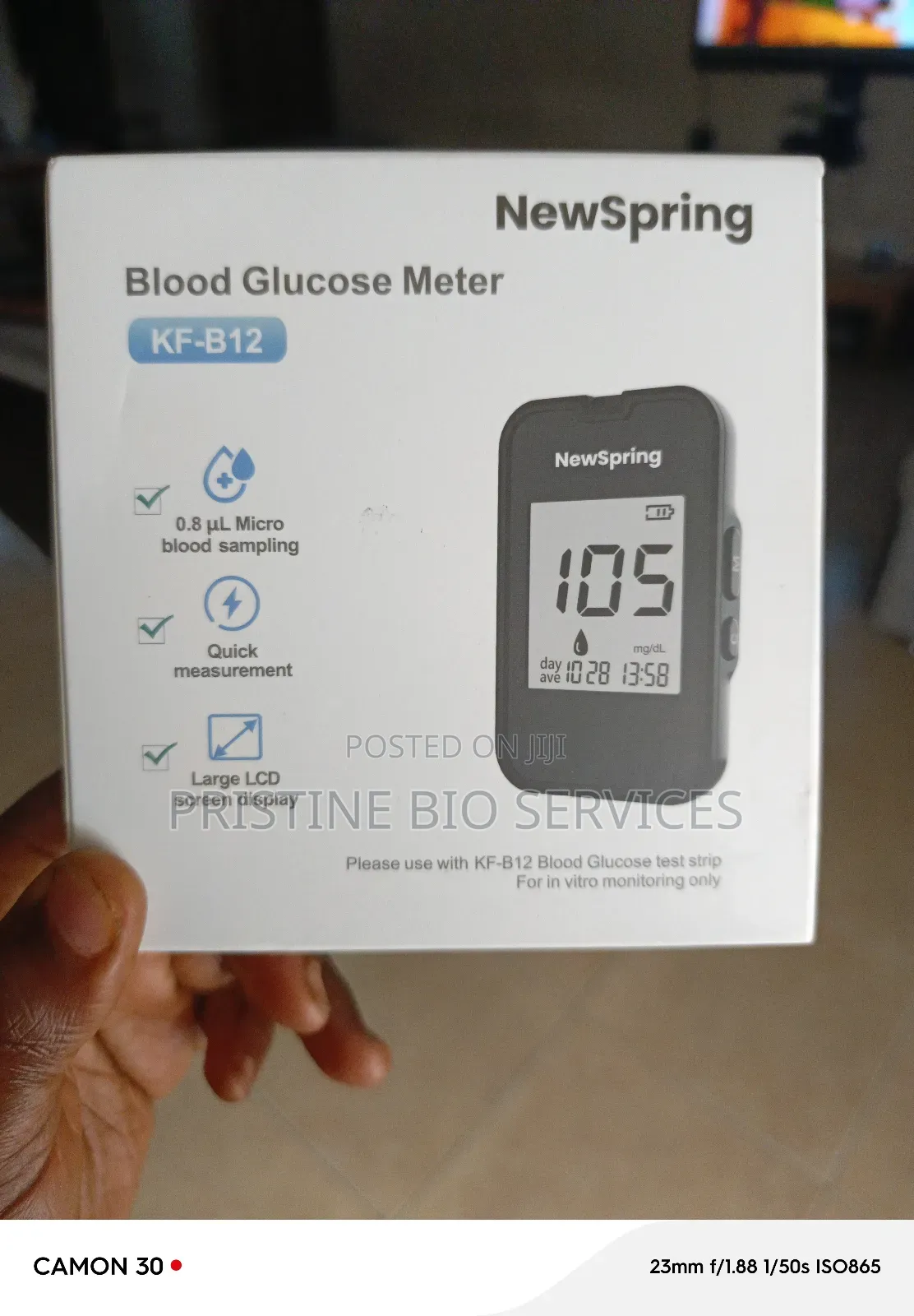 New Spring Blood Glucose Meter, Glucometer