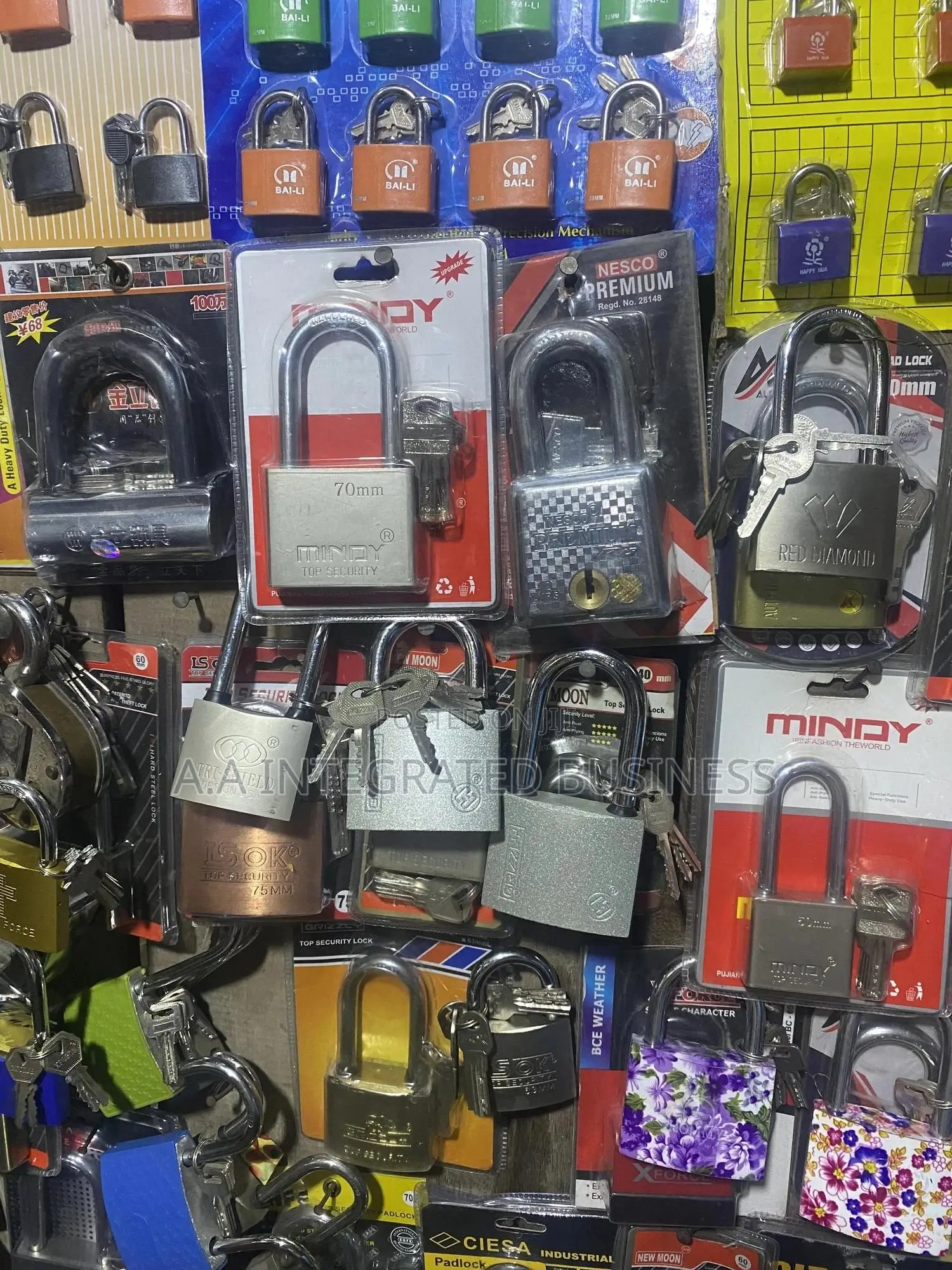 Mindy 70cm Top Security Padlock