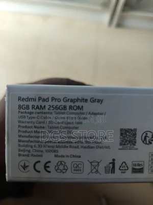 New Xiaomi Redmi Pad 256 GB Gray