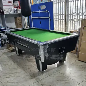 8ft British Marble and Coin Pool Tables With Large Pockets