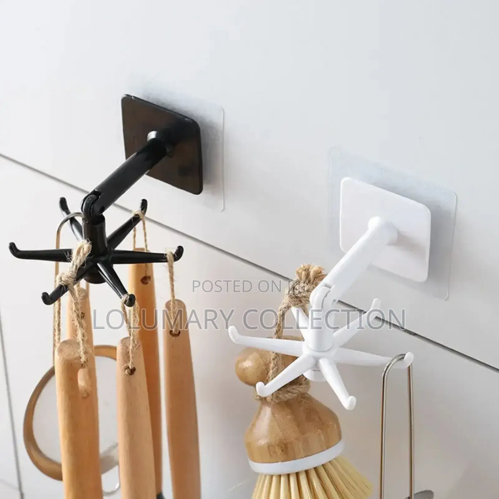 Rotating Wall Hook 360 Degree Rotatable Wall Mounted Hanger