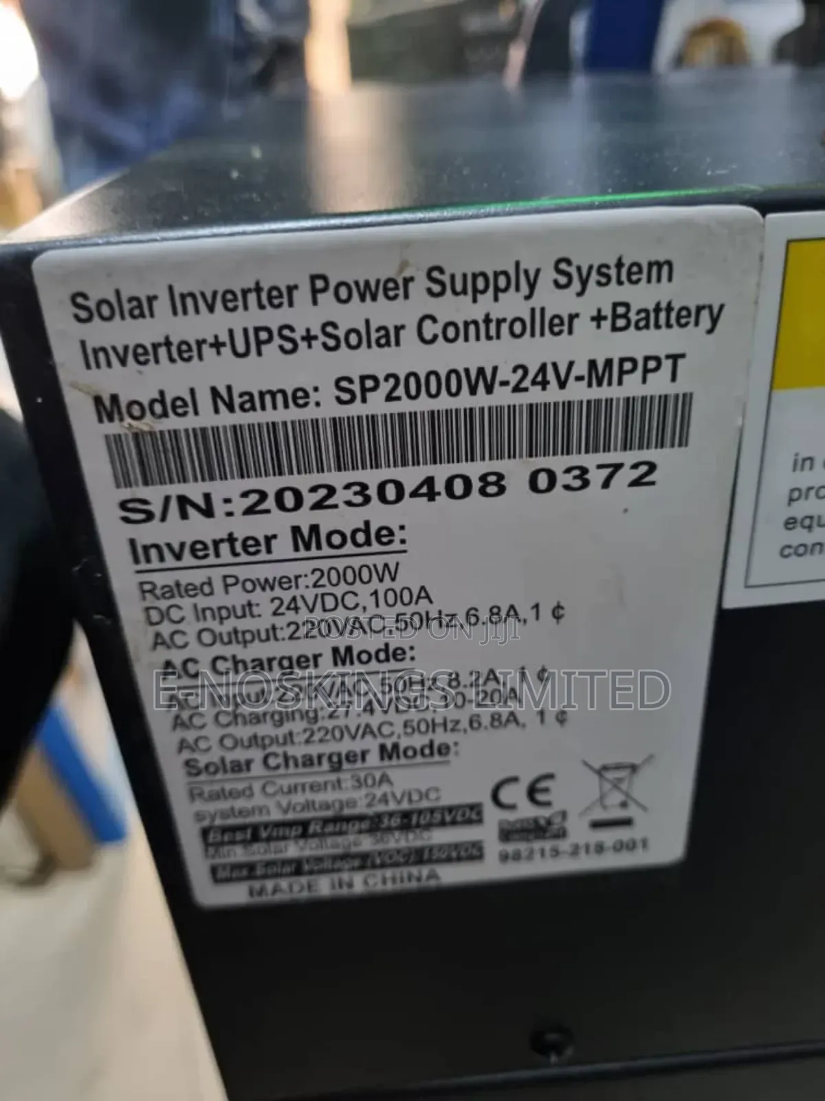 2000watts Solar Generator With the Panel 4pcs