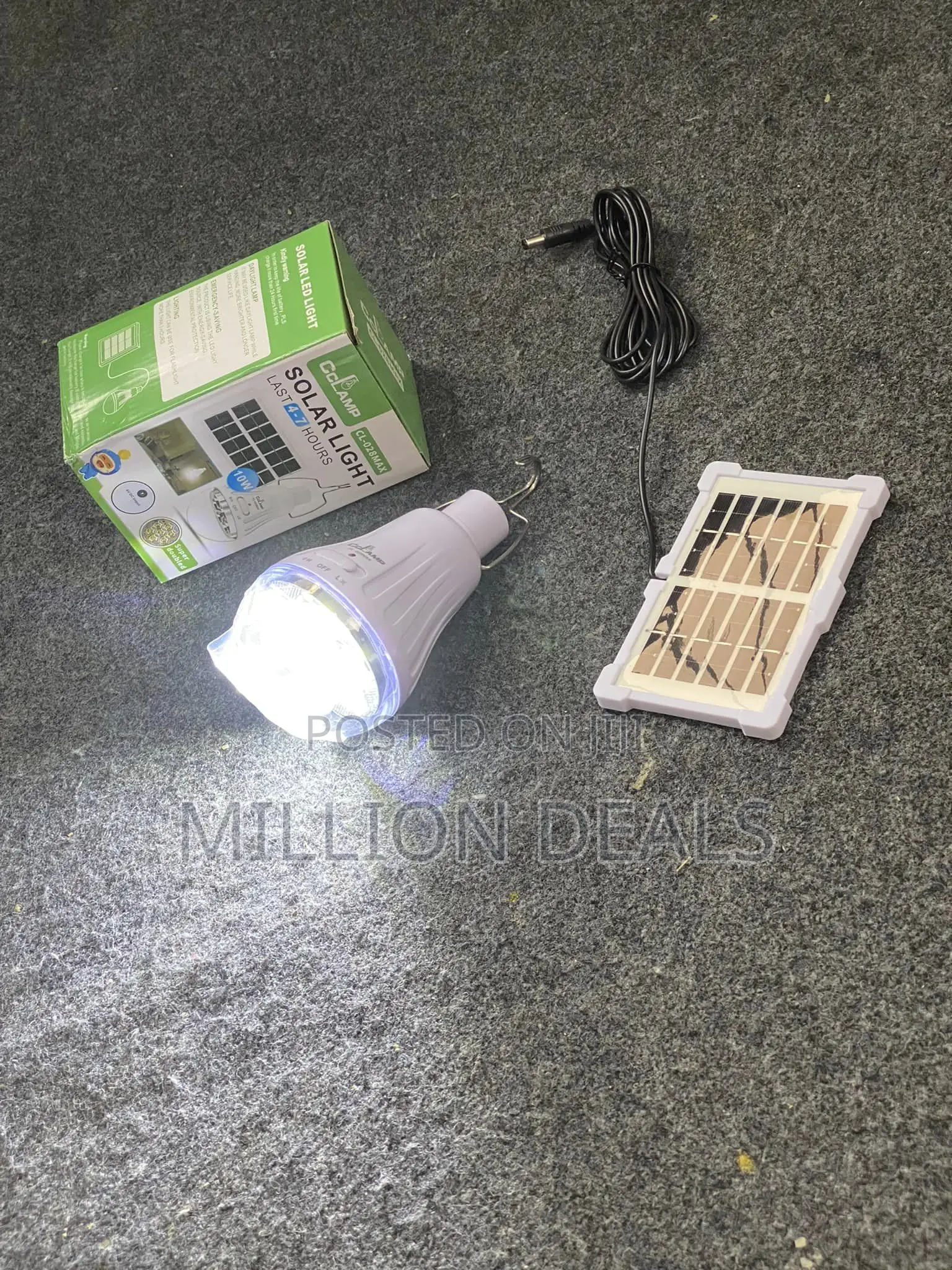 Portable Solar Led Light 10W