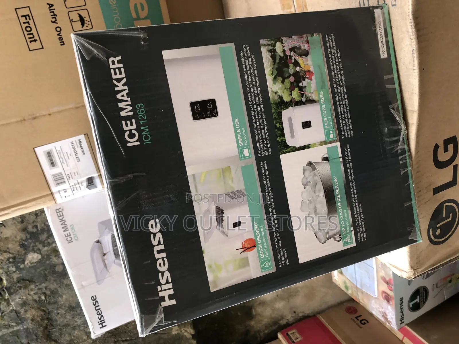Hisense Ice Cubes Maker (Model 1263)