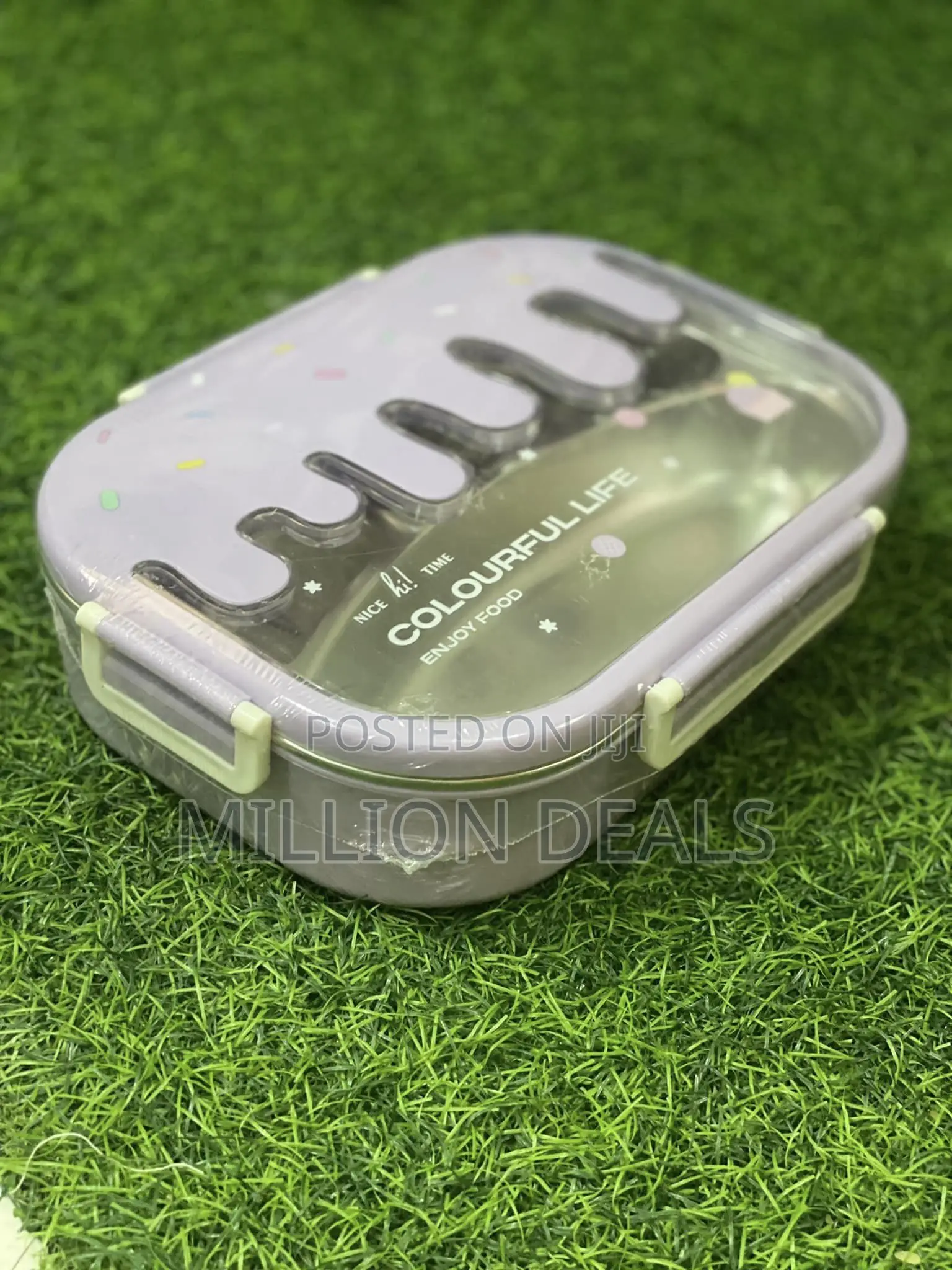 Unique 3 Partitioned Food Flask