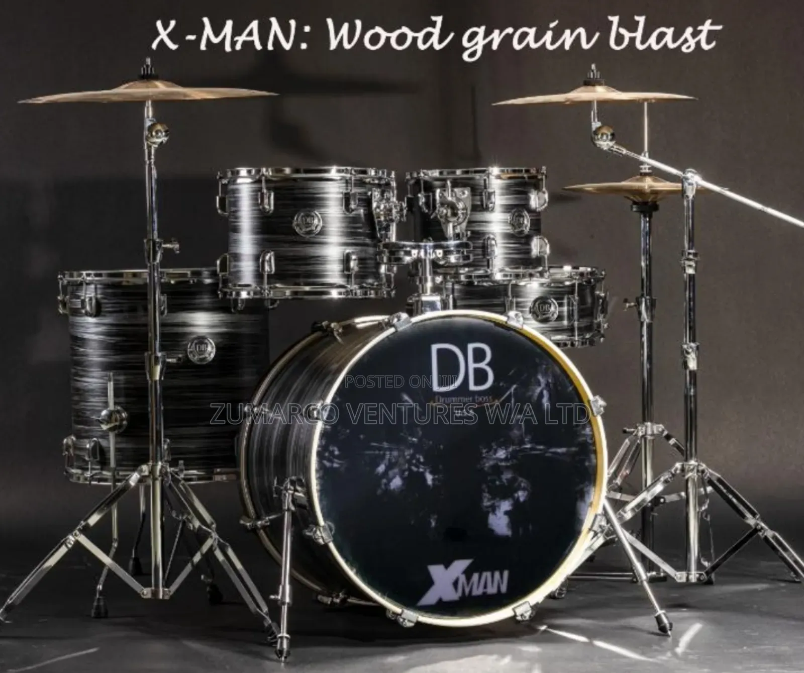 DB X-Man Professional Drum Set 5pieces
