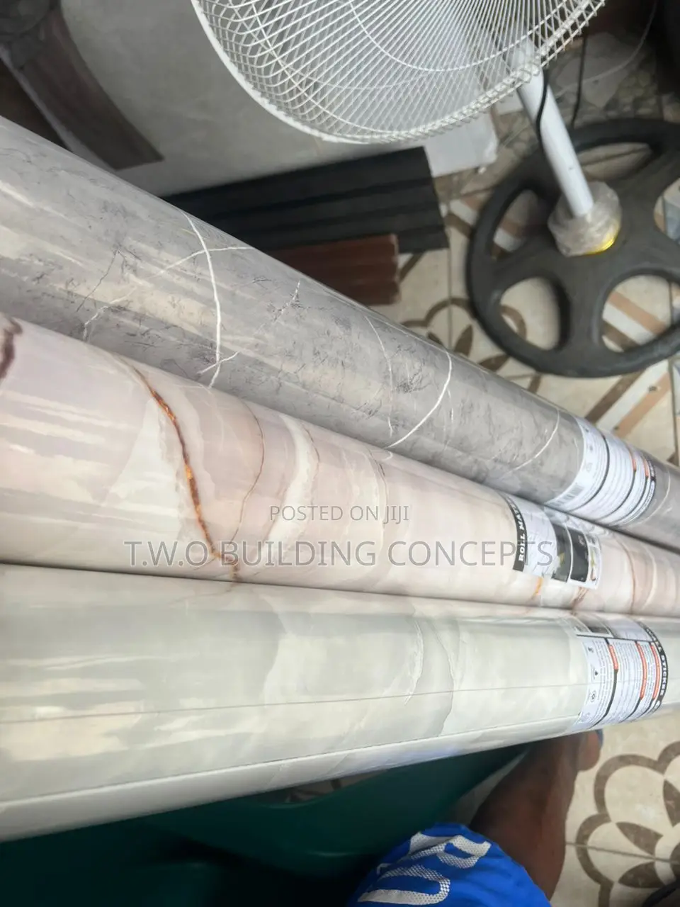 Self Adhesive 4ft by 9ft Marble Sticker