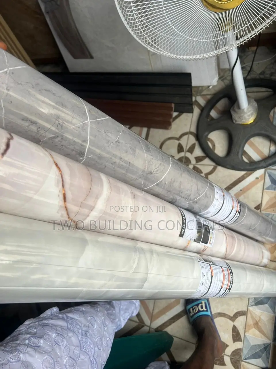 Self Adhesive 4ft by 9ft Marble Sticker