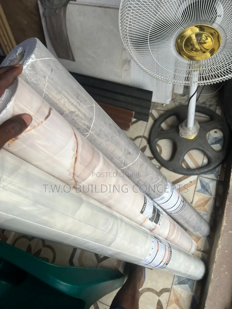 Self Adhesive 4ft by 9ft Marble Sticker