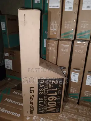 Affordable "Aud1sqc Sb" LG Xboom Audio System (160W)