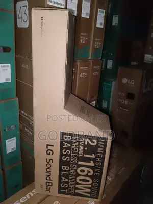 Advanced 160W LG Xboom Audio System "Aud1sqc Sb"
