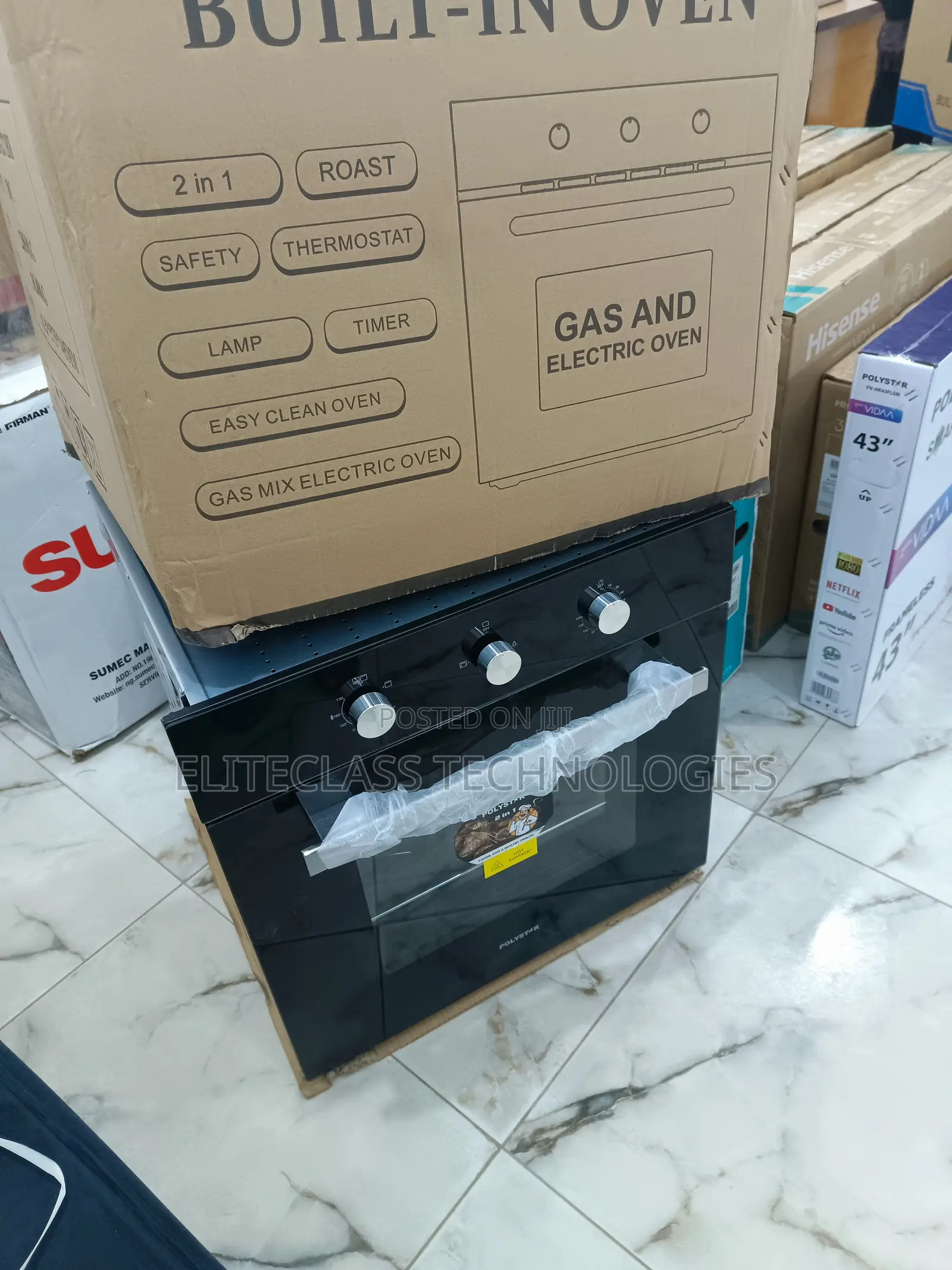 The Premium Polystar Built-in Oven ''Pv-Eg271bb''
