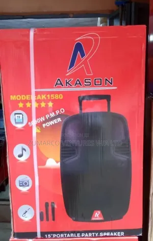 15" Public Address System With Equalizer and Big Battery