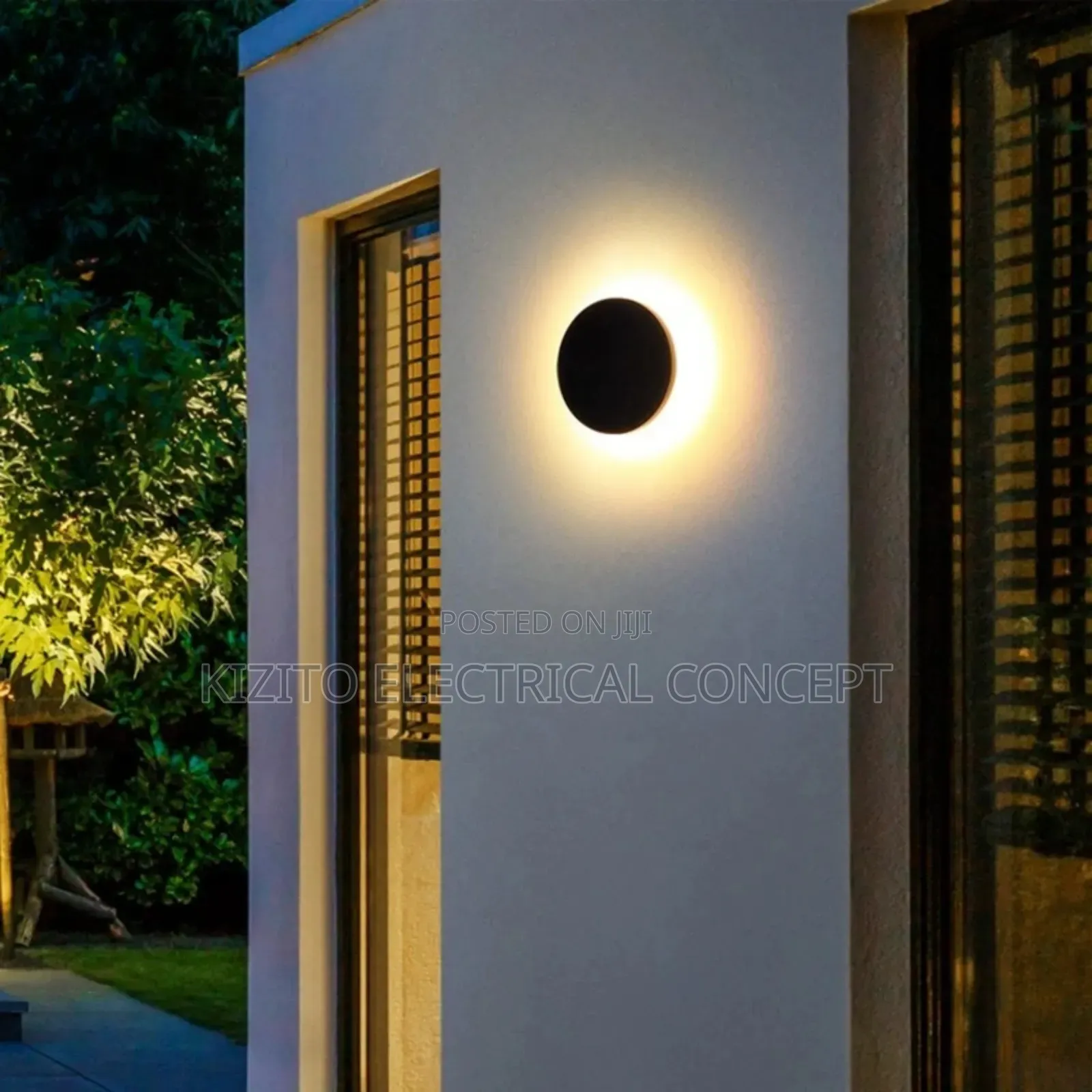 Outdoor Wall Lamp Decor Sconce Fence