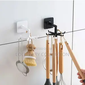 Rotating Wall Hook 360 Degree Rotatable Wall Mounted Hanger