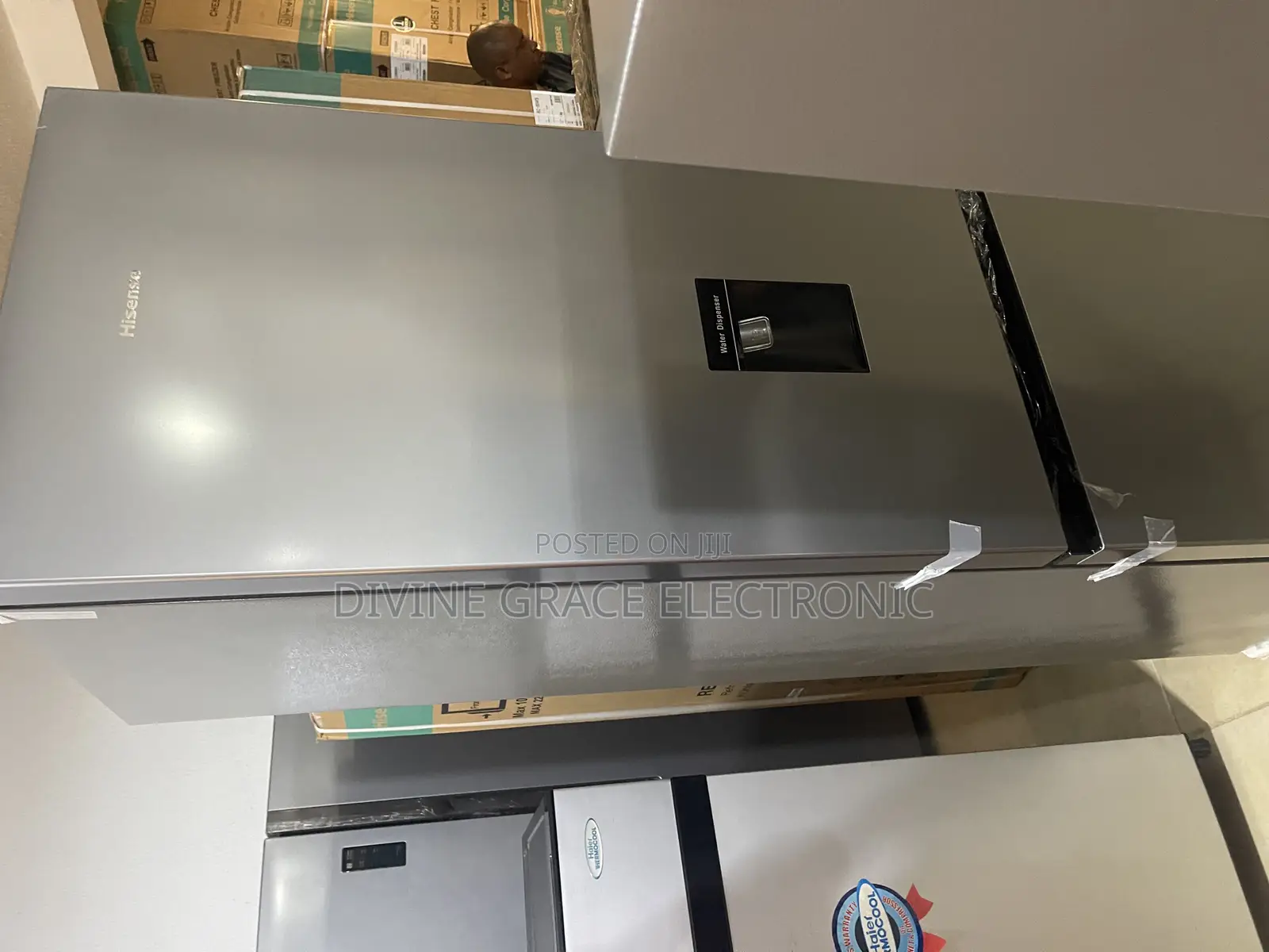 265 Litres Double Door Hisense Refrigerator