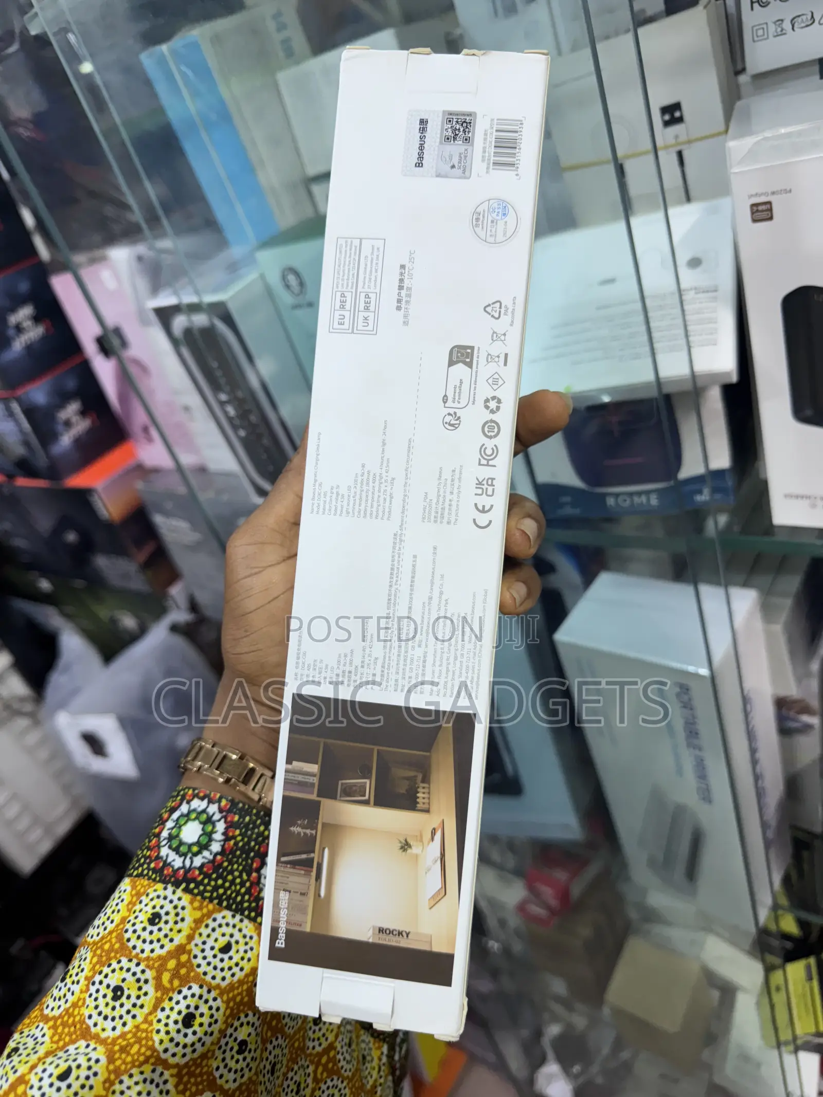 Baseus Magnetic Bedside LED Lamp For Home Cabinet Kitchen