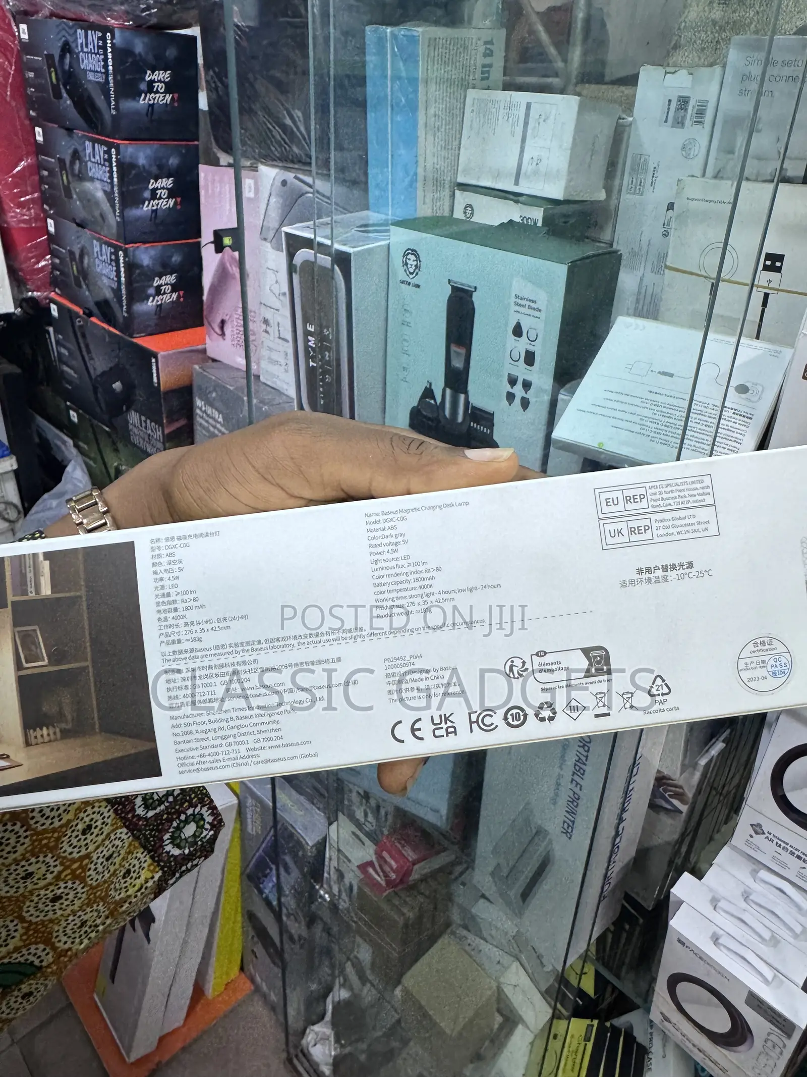 Baseus Magnetic Bedside LED Lamp For Home Cabinet Kitchen