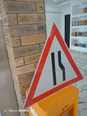 Narrow Road Safety Signs