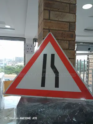 Portable Narrow Road Safety Signs