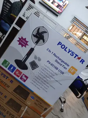 Quality Polystar 16 Inches Rechargeable Fan PV-8516B