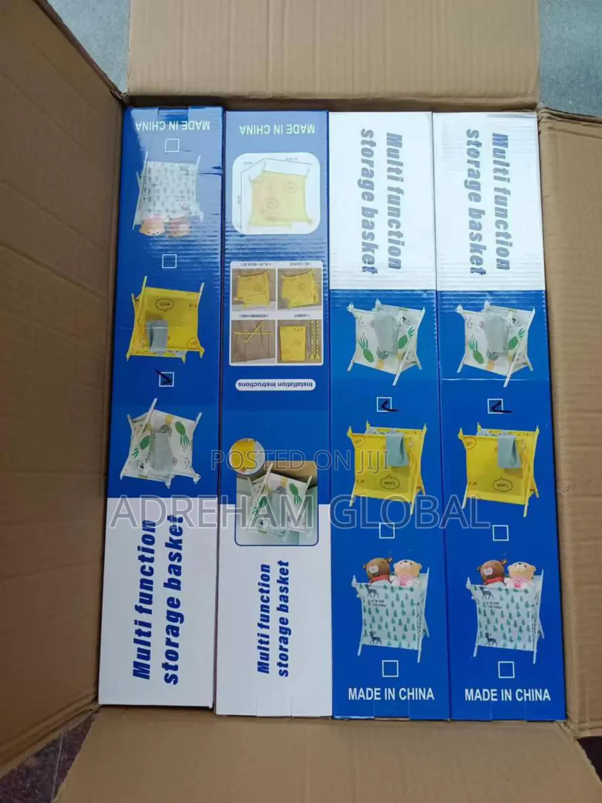 Foldable Multi Function Laundry Basket
