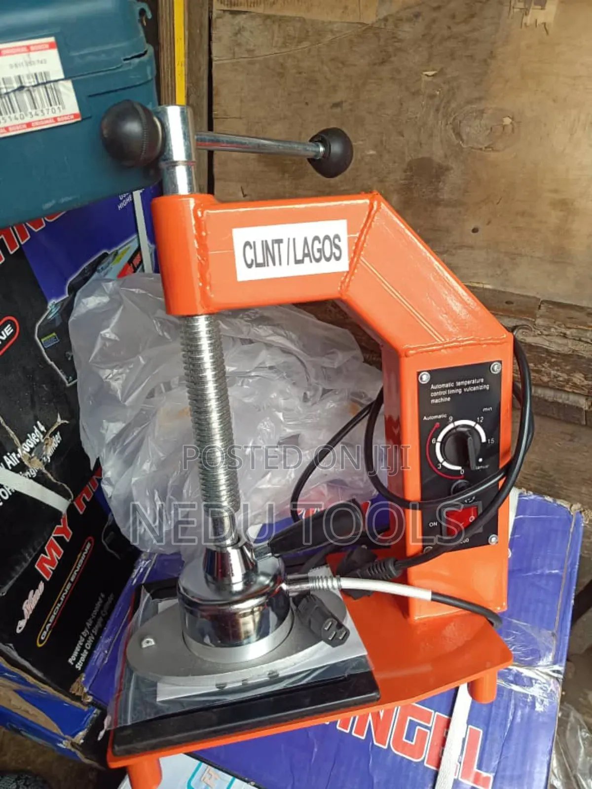 Vulcanizing Tube Patching Machine