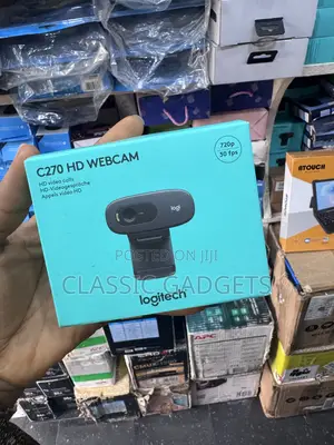 Logitech C270 Hd Webcam, 1280 Pixels X 720 Pixels