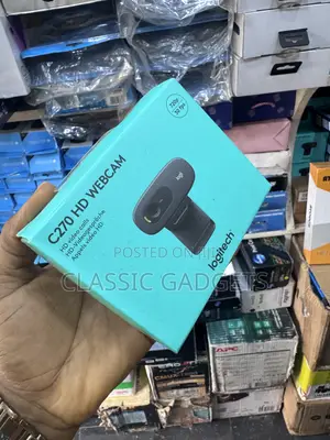 Logitech C270 Hd Webcam, 1280 Pixels X 720 Pixels