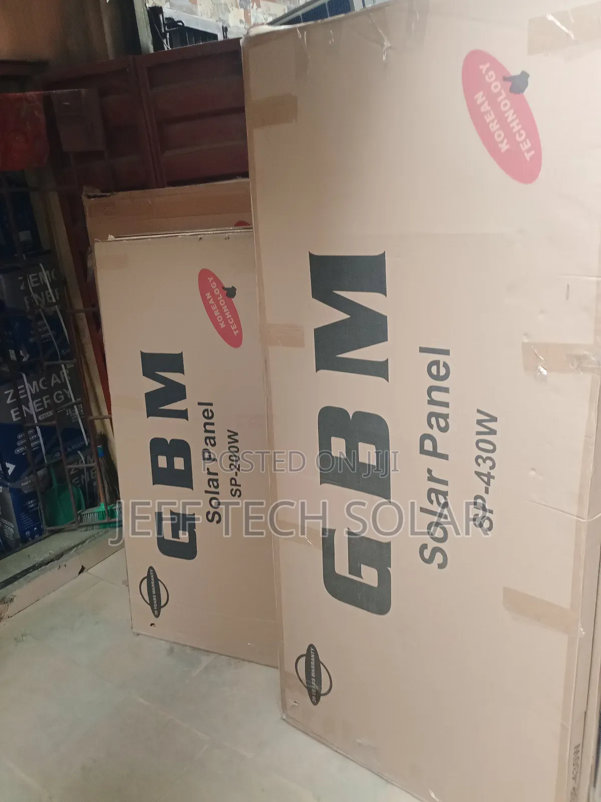 Original GBM Solar Panel 430W