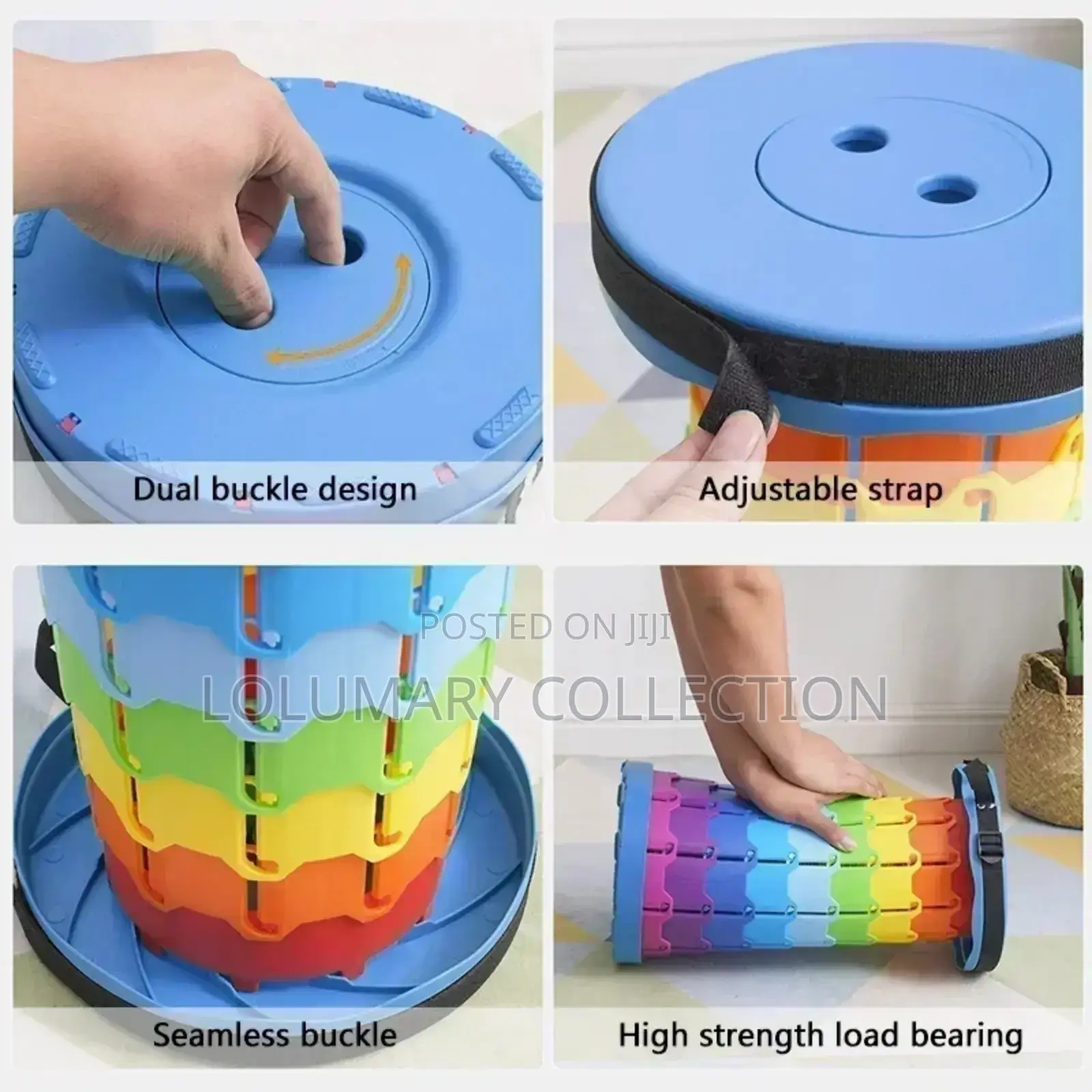 Telescopic Retractable Stool Foldable Stool
