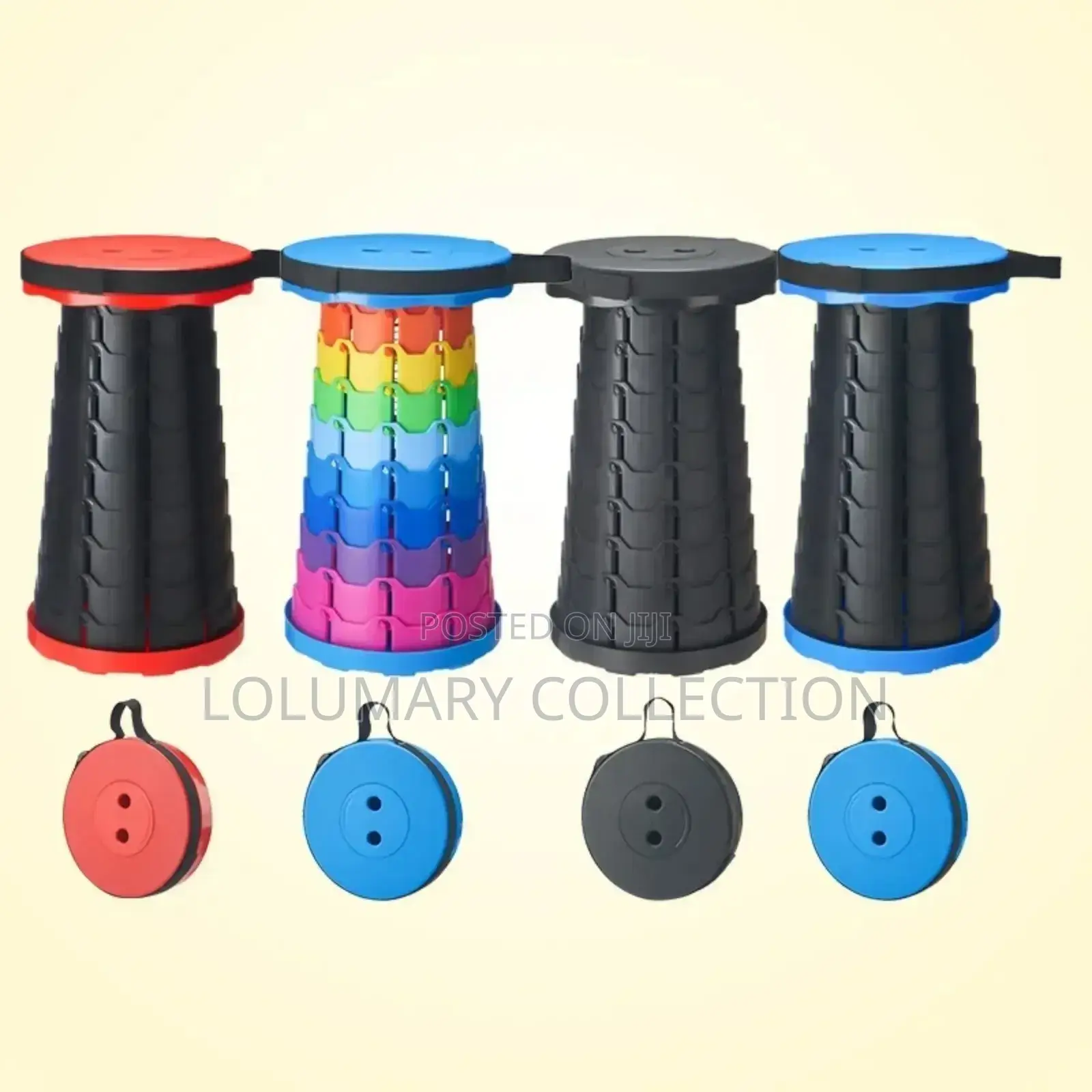 Telescopic Retractable Stool Foldable Stool
