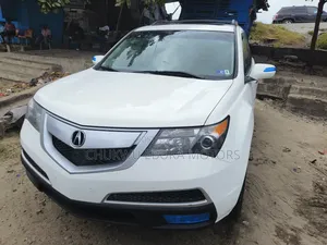 Acura MDX Advance Package SUV AWD (3.7L 6cyl 6A) 2010 White