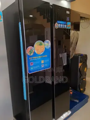Affordable 500L Polystar Side by Side Fridge Pv-Sbs775wd-Inv