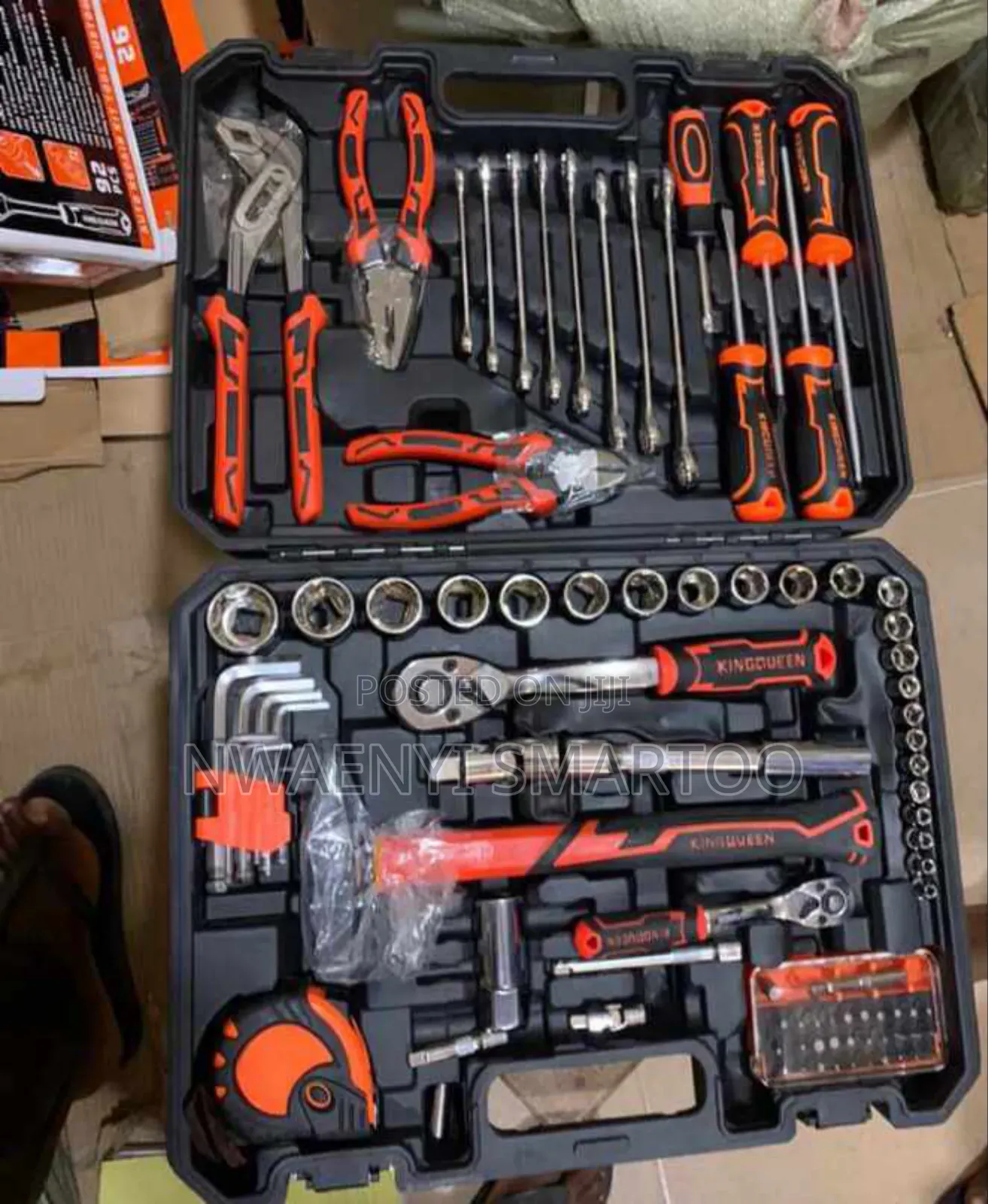 Tools Box With Socket Spanner