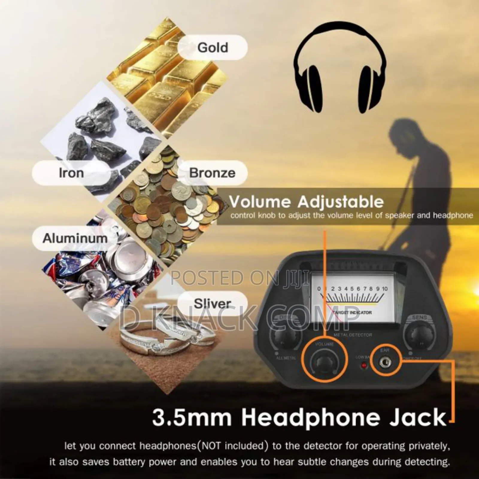 Underground Metal Detector Metal Finder High Precision