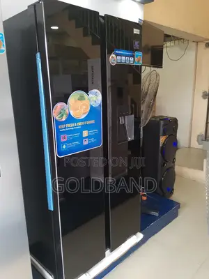 Strong "Pv-Sbs775wd-Inv"500L Polystar Side by Side Fridge