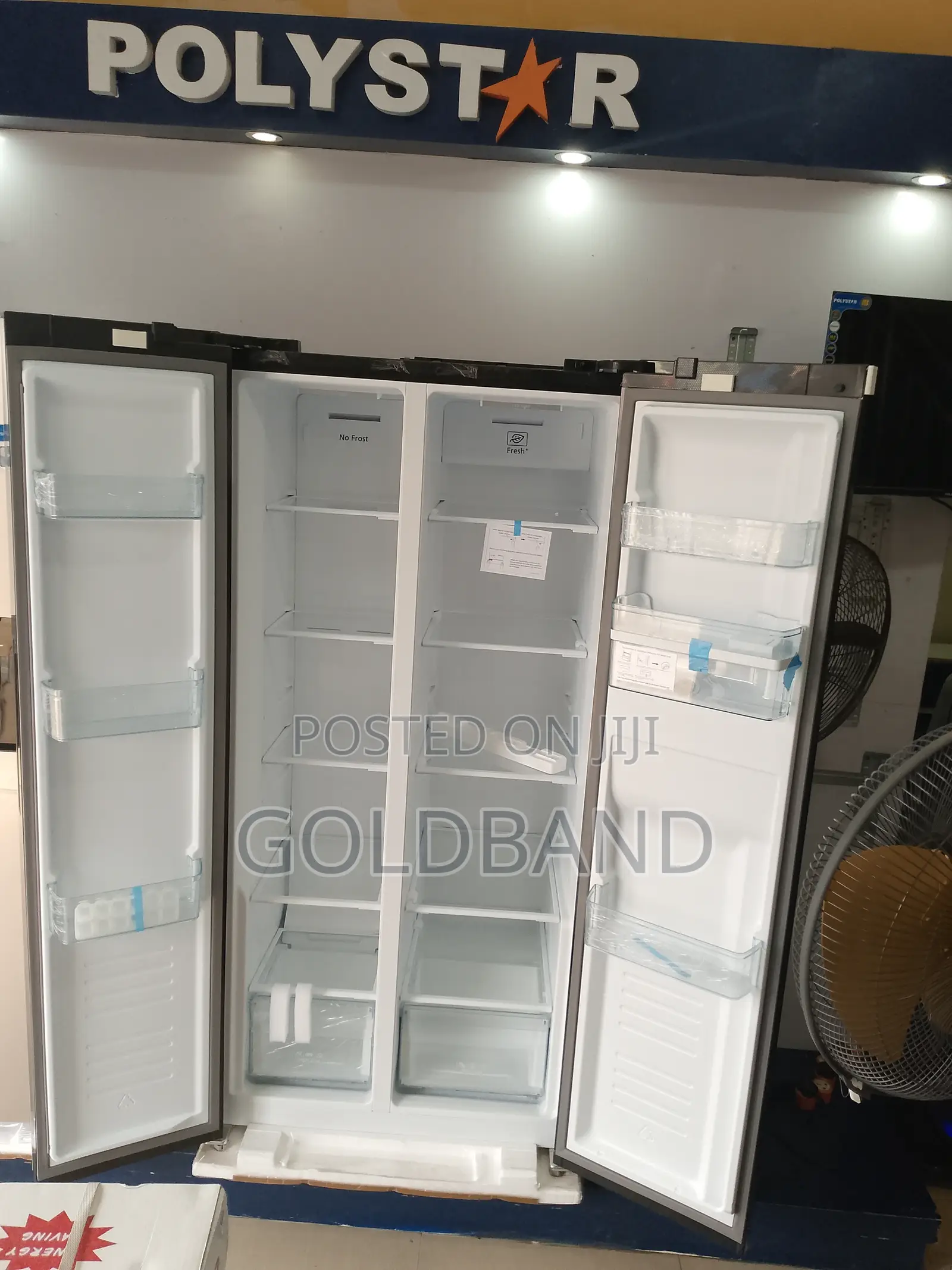 Best Standard Polystar Side by Side Fridge Pv-Sbs775wd-Inv