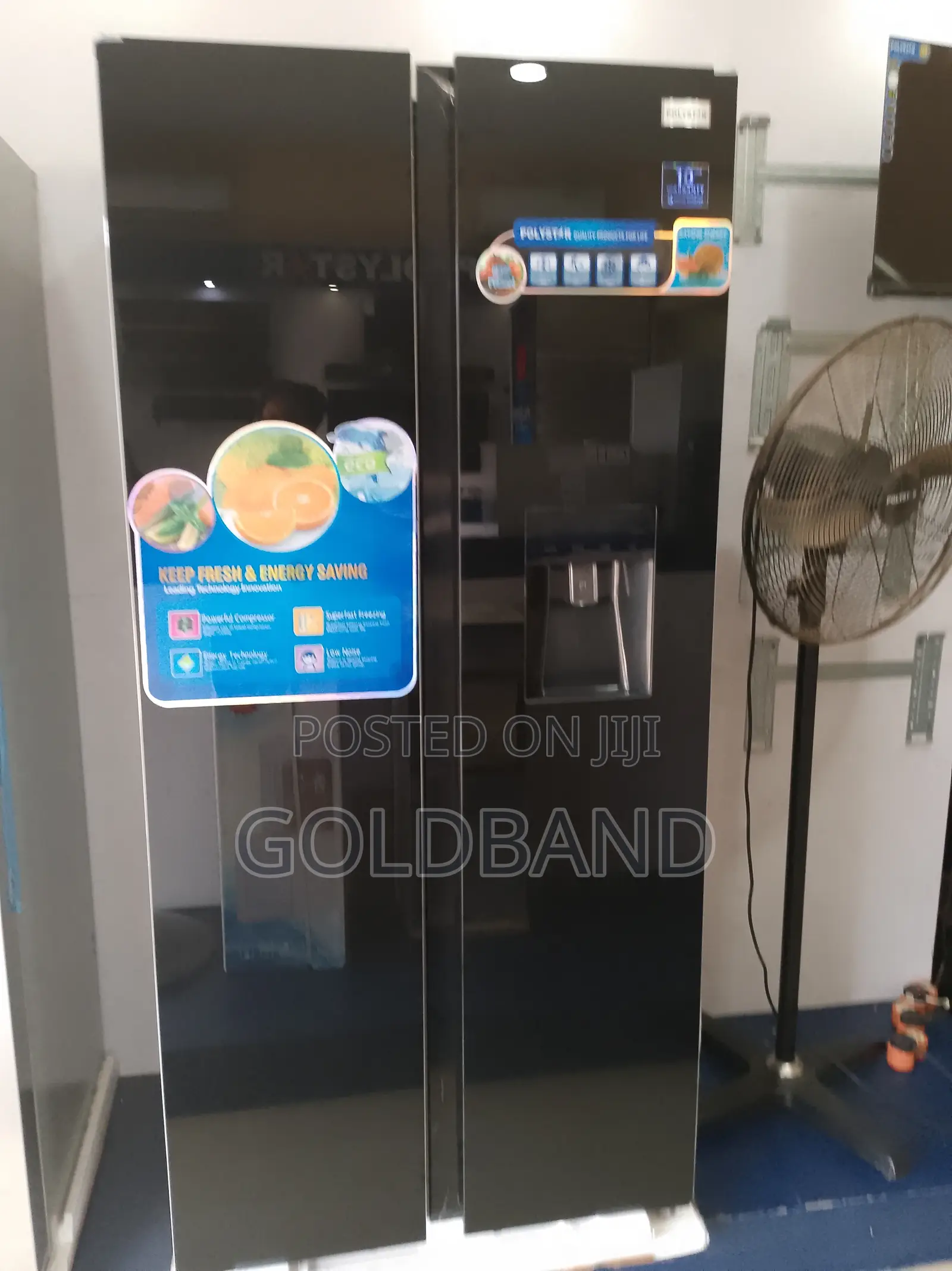 The Best Modern Side by Side Polystar Fridge Pv-Sbs775wd-Inv