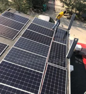 10kva/48v Solar Inverter Setup With Energetic Tubular Backup