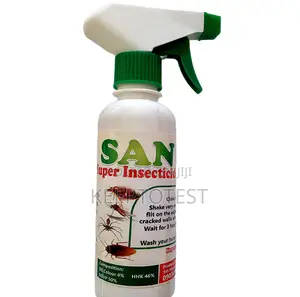 San Super Insecticide: Kills Dries Bedbugs and Its Eggs
