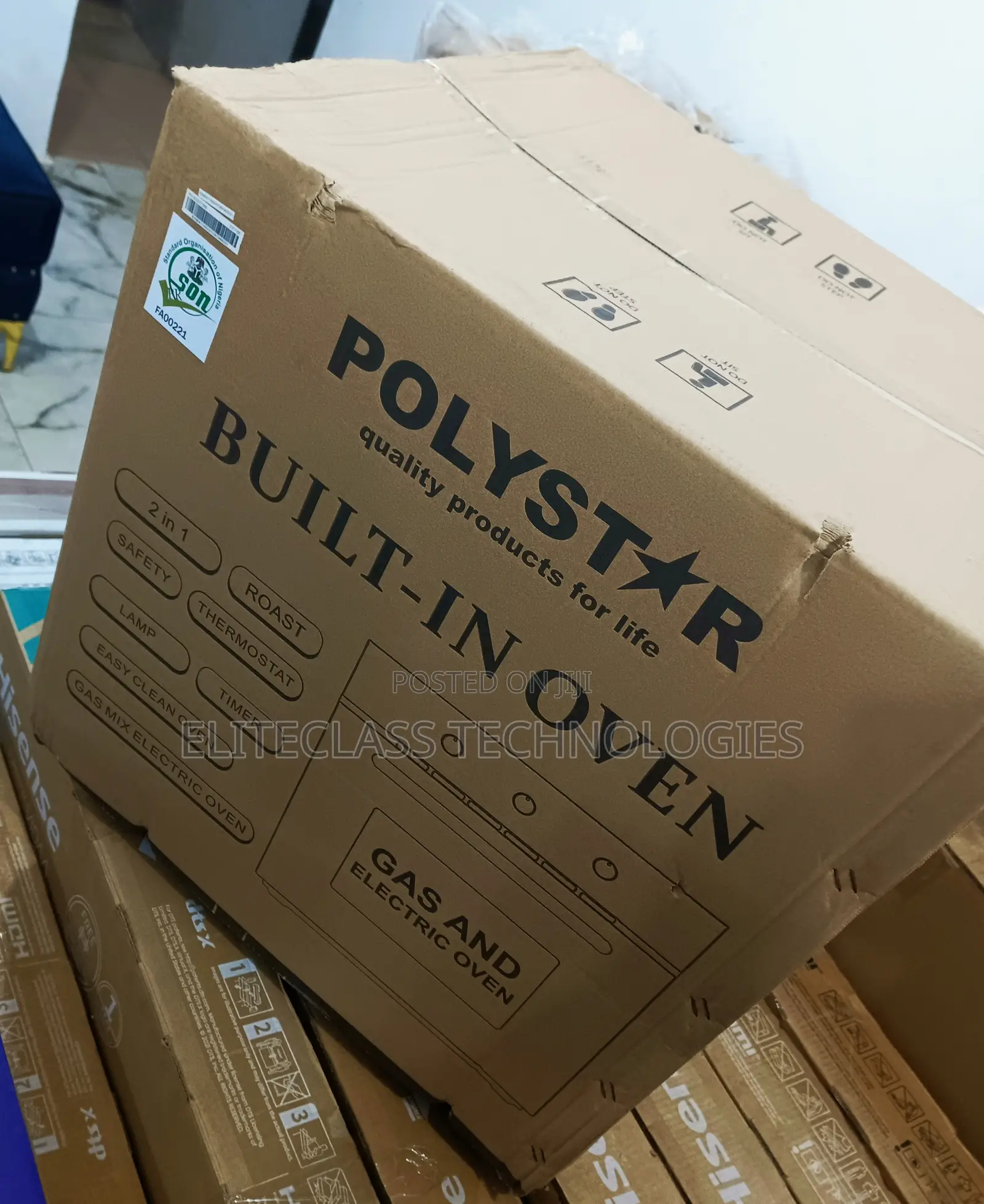 Functional Polystar Built-in Oven ''pv-eg271bb''